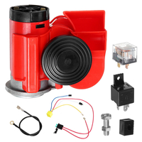 Klaxon dair compact descargot de ton double double fort 12V 150db pour la moto de voiture bateau de bateaux