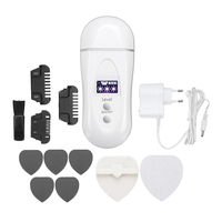 KM-6810 épilateur indolore épilateur rasoir électrique rasoir rechargeable chauffage électrique