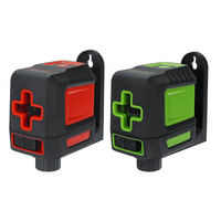 KM-T03 / T04 Niveau laser à 4 vitesses Ligne de croisement de niveau laser à faisceau rouge / vert à nivellement automat