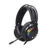 KO-STAR K2 Casque de jeu Haut-parleur 50mm Colorful Lumière respiratoire Microphone sensible à 360 ° pour PC