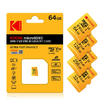 Kodak C10 High Speed TF Memory Card 256GB/128GB/64GB U3 4K HD Video Card Memory Card for Mobile Phone Tablet Camera Moni