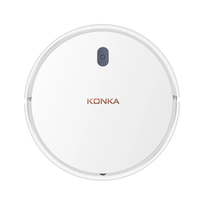 KONKA 3 In 1 1000pa Household Smart Sweeping And Mopping Vacuum Cleaner With 400ml Dustbin Capacity Automatic Charging f