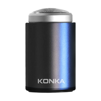 KONKA Mini Electric Shaver Wet/Dry Use Portable Floating Head Shaver Outdoor Full Body IPX7 Waterproof Men