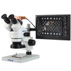 KOPPACE 3.5X-90X 21MP Microscope caméra trinoculaire stéréo téléphone portable réparation Microscope 13, 3 pouces écran d