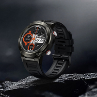 KOSPET TANK T1 Pro Tracker de fitness extérieur robuste à trois épreuves Bluetooth Appel 24h Moniteur de fréquence cardi