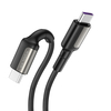 KUULAA 60W Charge rapide USB Type-C à Type-C PD3.0 Câble Power Delivery QC3.0 Charge rapide Ligne de cordon de transmiss