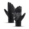 KYCILOR gants de vélo en cuir polaire écran tactile gants de sport doigt complet étanche coupe-vent ski randonnée en ple