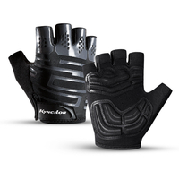 Kyncilor 1 paire gants de cyclisme gants dété gants de Sport de montagne écran tactile vélo demi-doigt antichoc gan
