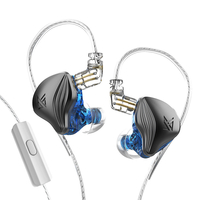 KZ ZEX pilote électrostatique statique écouteur dynamique HIFI oreillette basse sport casque antibruit KZ EDX PRO ZSN PR