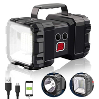 L2/P70 Super Lumineux LED Lampe de Poche 7 Modes USB Rechargeable Projecteur Étanche Projecteur Camping Chasse