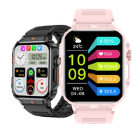 L81 1.95inch HD Screen bluetooth Call Heart Rate Blood Pressure Blood Oxygen Monitor Sleep Monitoring Women