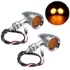 La balle de moto 12V 20 LED clignotants allume le bord ambre coupé en alliage daluminium