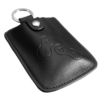 La clé automobile de cuir noire couvre la coquille de détenteur de portefeuille de cas pour Renault clio le chiffon à po