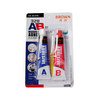 La colle adhésive acrylique modifiée par Brown 328 16ml AB super collante pour la réparation en caoutchouc en cuir en pl