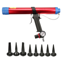La colle de verre pneumatique applique 8 applicateurs de la cartouche de calfeutrage de lair G-un 600 g