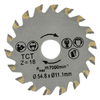 La coupe du bois de béton de ciment 18 dents diamètre 54.8mm TCT lame de scie circulaire lame de scie