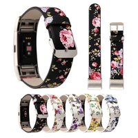 La courroie de sport florale de Kidston remplacent Bande cosses de boucle pour la charge 2 de Fitbit