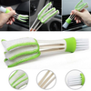 La fenêtre de volet de brosse de nettoyage de poussière de double tête multifonctionnelle aveugle lair de ventilati