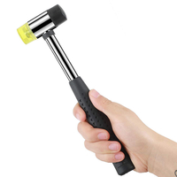 La fenêtre en caoutchouc de double vitrage en caoutchouc de travail de 25MM martèle loutil principal de maillet Nyl