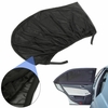 La fenêtre latérale arrière noire de rideau pare-soleil universel pour voiture offre une protection UV