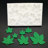 La feuille darbre / feuille dérable outils de décoration de gâteau de moule de moule de moule de fondant