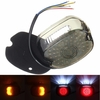 La fumée LED queue frein tour lumière pour 91-10 harley dyna Sportster Softail fixent
