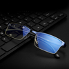 La lumière bleue de haute définition bloquant les lunettes dordinateur daffaires anti-éblouissement des lunett