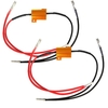 La lumière de moto en aluminium résistance relais clignotant quad atv de la 2pcs