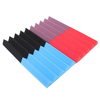 La mousse acoustique de studio de coin 24pcs dalle acoustique de panneau acoustique dabsorption de bruit 9.8x9.8x1.