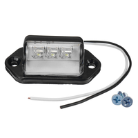 La plaque dimmatriculation de LED allume la lampe 10-30V blanche 1PCS pour la remorque de voiture