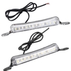 La plaque dimmatriculation universelle 12SMD LED allume la lampe arrière 6000K au xénon blanc 12V