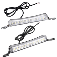 La plaque dimmatriculation universelle 12SMD LED allume la lampe arrière 6000K au xénon blanc 12V