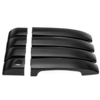 La poignée noire de porte de voiture de lustre couvre la garniture pour la gamme Vogue L322 2002-2012 de Land Rover