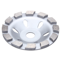 La roue de disque abrasif de diamant de diamant de diamètre 100mm de pouce de 4 pouces a vu des pièces de machine-outil