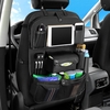 La table accrochante de sacs de stockage de voiture de boîte de plateau dorganisateur de siège arrière avec 4 ports