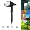 La tache solaire extérieure 20LED allume la lumière de pelouse de chemin de jardin de projecteur de paysage