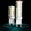 La température de trois couleurs AC220V 2835 aucune ampoule de scintillement des céramiques LED G9 ne remplacent lé