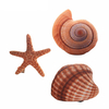 La vie marine peluche oreillers peluche conque et Shell et étoiles de mer poupée mignonne de coussin