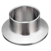 La virole sanitaire dacier inoxydable de la virole 304 de soudure OD de 32mm sadapte à la pince Tri de 1, 5 pou