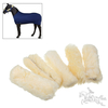 Laine cheval tête Protection cheval corde licou polaire coussinets pour cheval formation Protection Relief décor hiver c
