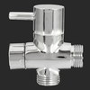 Laiton 3 voies T-adaptateur Inverseur Valve Tuyau Deau Commutation Valve Robinet Accessoire