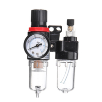 LAIZE AFC2000 1/4 Pouce Fil Compresseur Séparateur Eau-huile Filtre À Air Régulateur de Pression Dair Piège Filtre