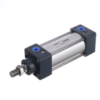 LAIZE SC Cylindre pneumatique à alésage 40 mm Cylindre pneumatique à course 25-400 mm Filetage M12x1, 25 PT1/4 Connect Cy