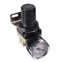 LAIZE SMC AR2000-02 Régulateur de pression dair Soupape de régulateur de pression pneumatique Port 1/4 pouce pour s