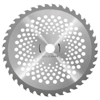 Lame de carbure de 25.4mm 10 pouces 40 dents pour le strimmer de coupeur de brosse
