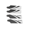 Lame de queue dhélicoptère en Fiber de carbone ALIGN 65/69/70/74/78/90/95 / 106mm pour hélicoptère RC