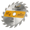 Lame de scie à bois circulaire de 165 mm Disque de 18 dents Lame de coupe pour le travail du bois de 20 mm