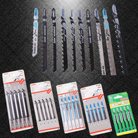 Lame de scie alternative Type rapide Charpentier à dents grossières Lame de scie 4Style 5Pcs / Set
