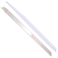 Lame de scie bimétallique 400mm en acier inoxydable lames de scie sabre à mouvement alternatif pour couper des feuilles