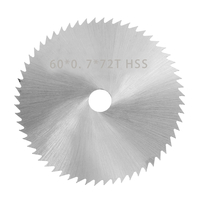 Lame de scie de rechange MINIQ Lame de scie HSS 60 mm pour mini scie à table Minleaf ML-MS1